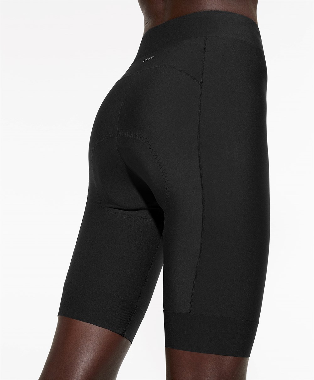 Oysho 20cm Cycling Shorts Fekete | KAIFRX-039