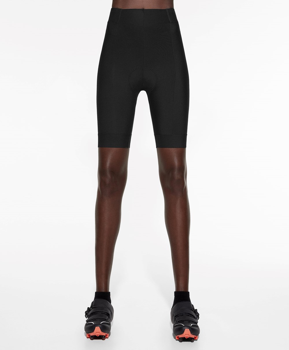 Oysho 20cm Cycling Shorts Fekete | KAIFRX-039