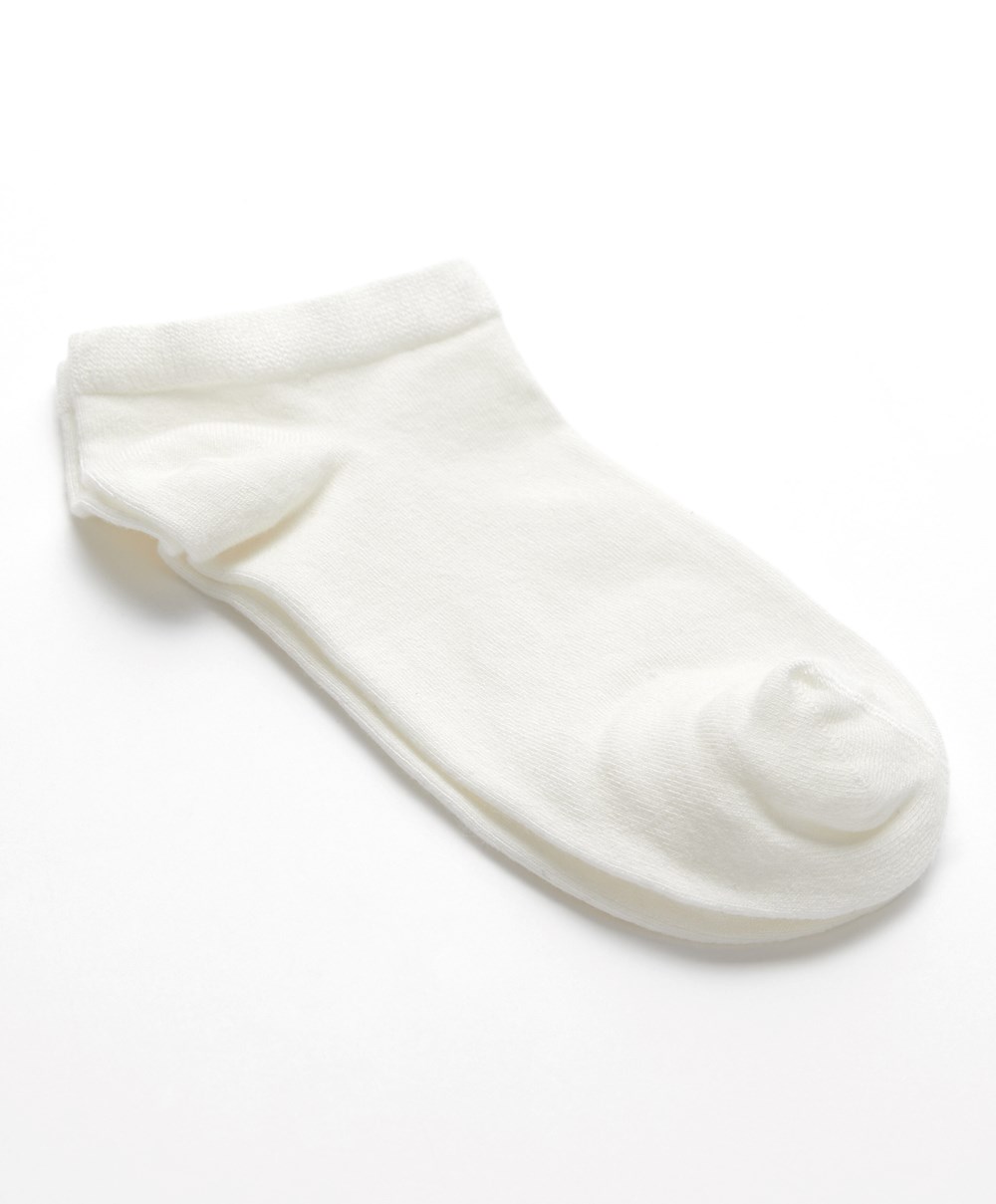 Oysho 2 Pairs Of Modal Trainer Socks Fehér | UKZAVY-487