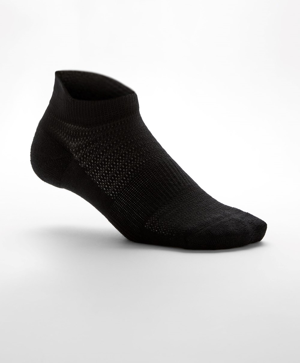 Oysho 3 Pairs Of Pamut Sports Trainer Socks Fekete | GVAWNY-460