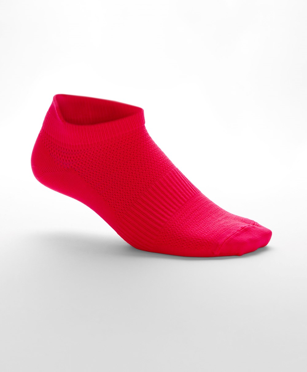 Oysho 3 Pairs Of Polyamide Sports Sneaker Socks Korall | WCVXQL-651