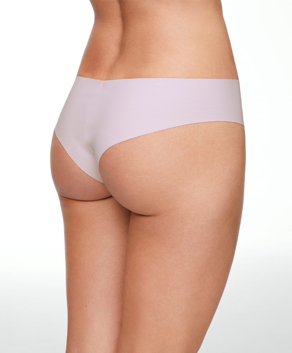 Oysho 5 Laser-cut Polyamide Cheeky Brazilian Briefs Zöld | YWCJGE-251