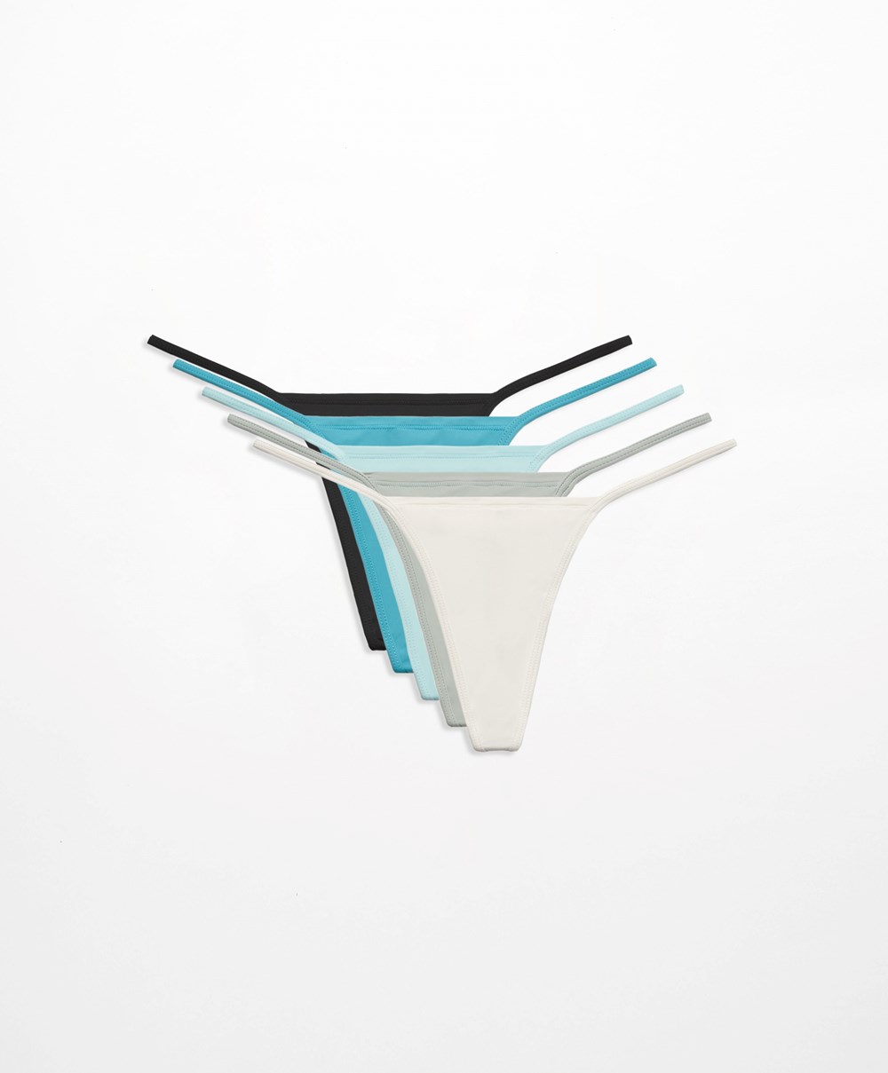 Oysho 5 Polyamide G-string Briefs 3-880 | JTPAHM-234