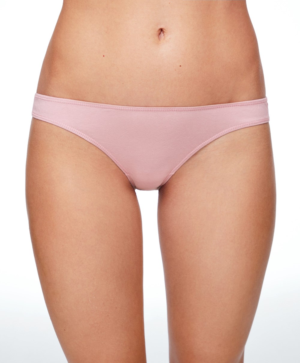 Oysho 7 Pamut Classic Briefs Rosette | NZAOFC-348