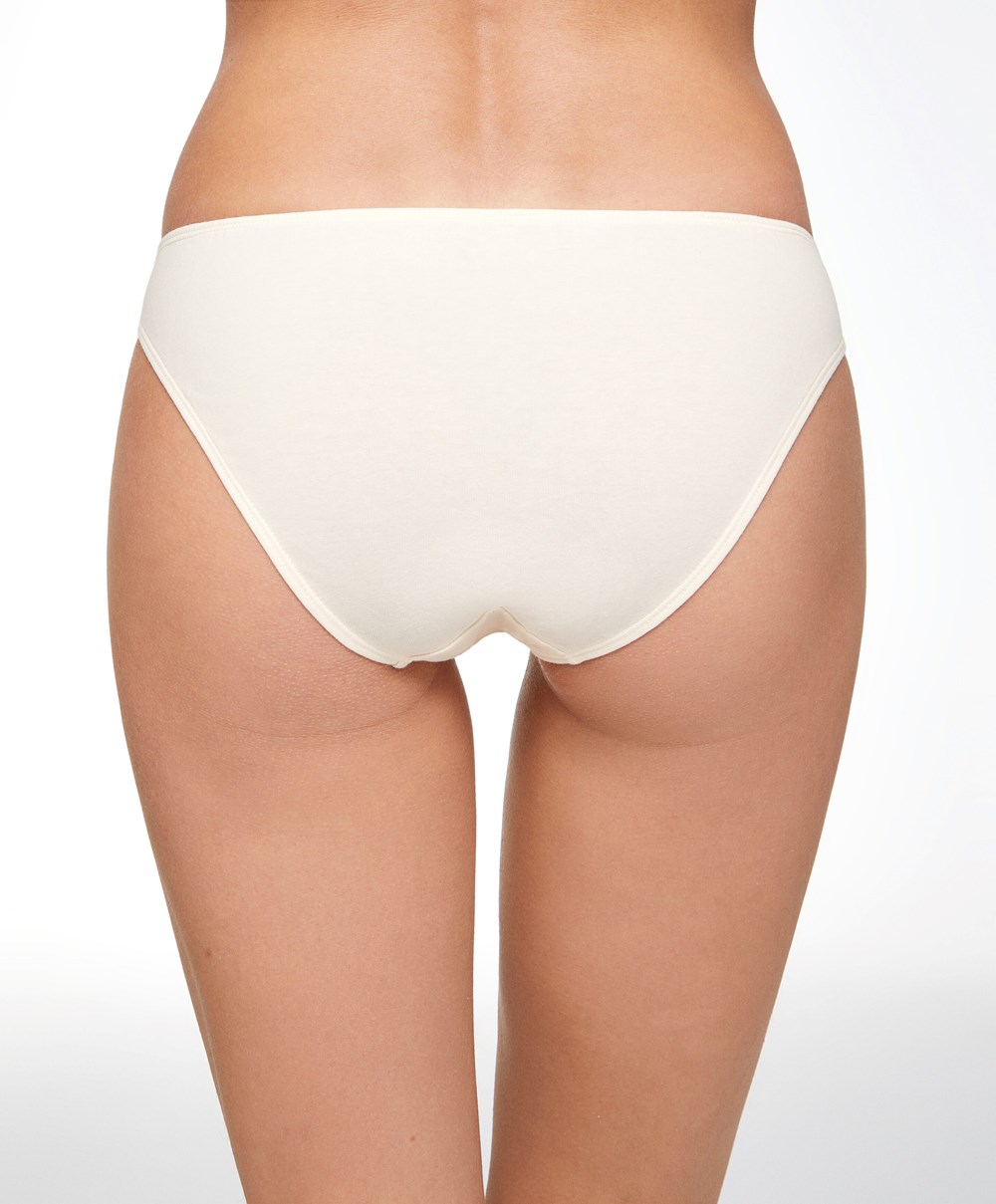 Oysho 7 Pamut Classic Briefs Sárgabarack | TYVQJC-345