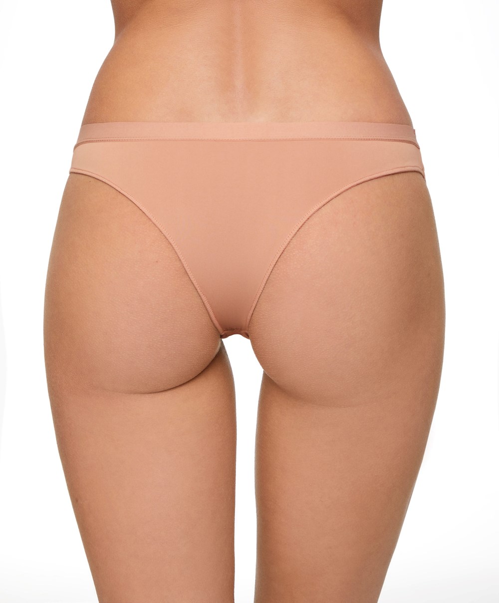 Oysho 7 Pantone™ Polyamide Brazilian Briefs Rózsaszín | BSMVOW-371