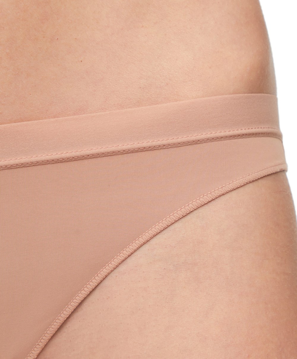 Oysho 7 Pantone™ Polyamide Brazilian Briefs Barna | DEAHZQ-157