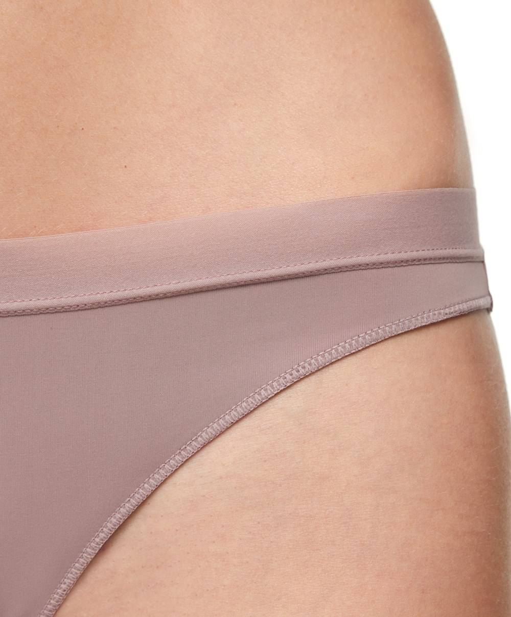 Oysho 7 Pantone™ Polyamide Brazilian Briefs Barna | DEAHZQ-157