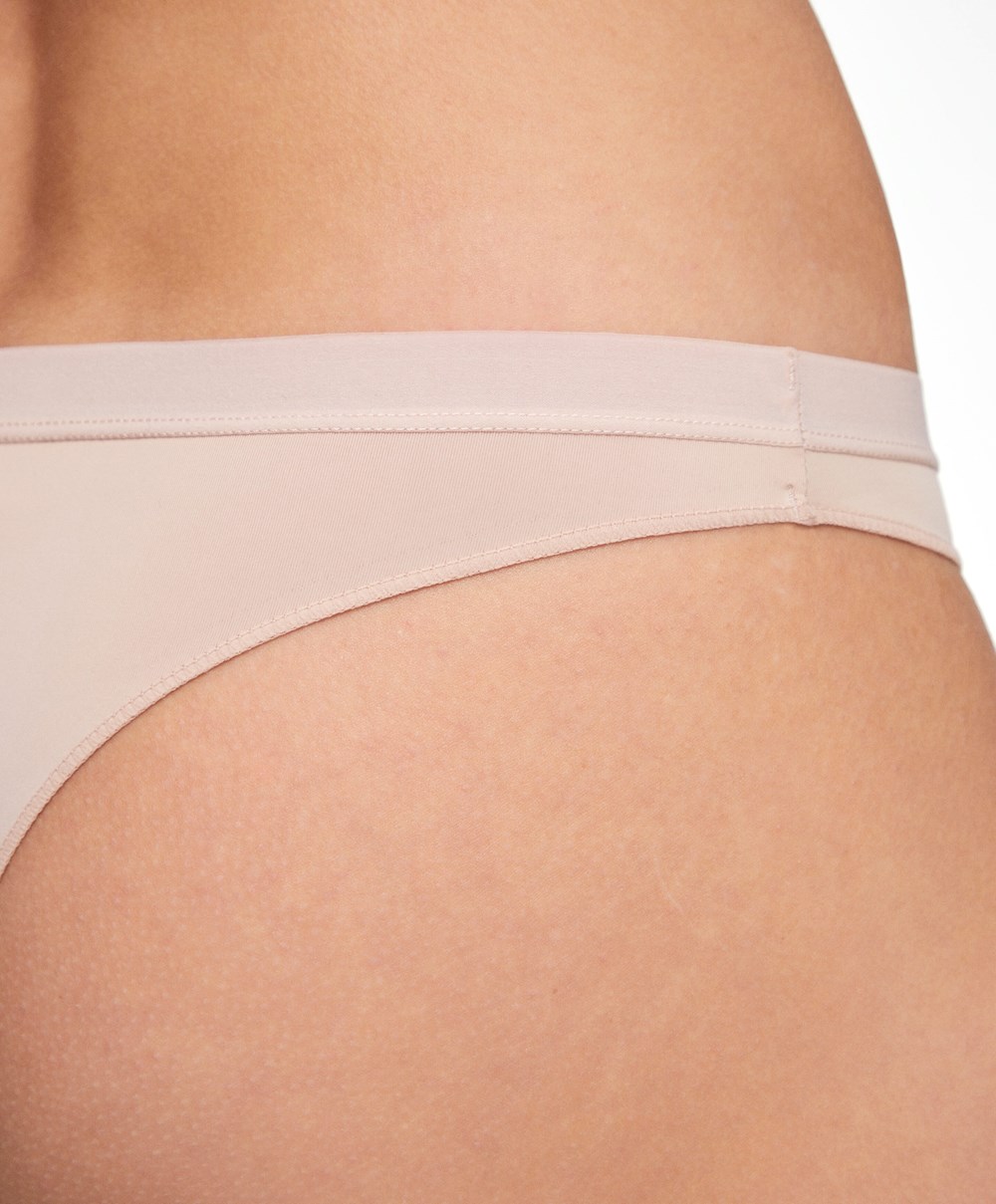 Oysho 7 Pantone™ Polyamide Brazilian Briefs Barna | DEAHZQ-157