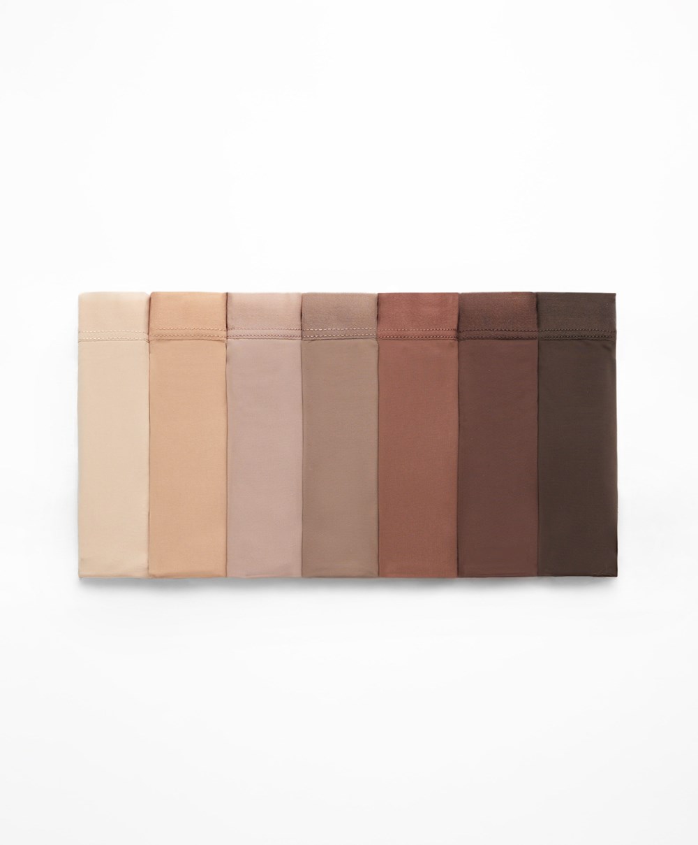 Oysho 7 Pantone™ Polyamide Brazilian Briefs Barna | DEAHZQ-157