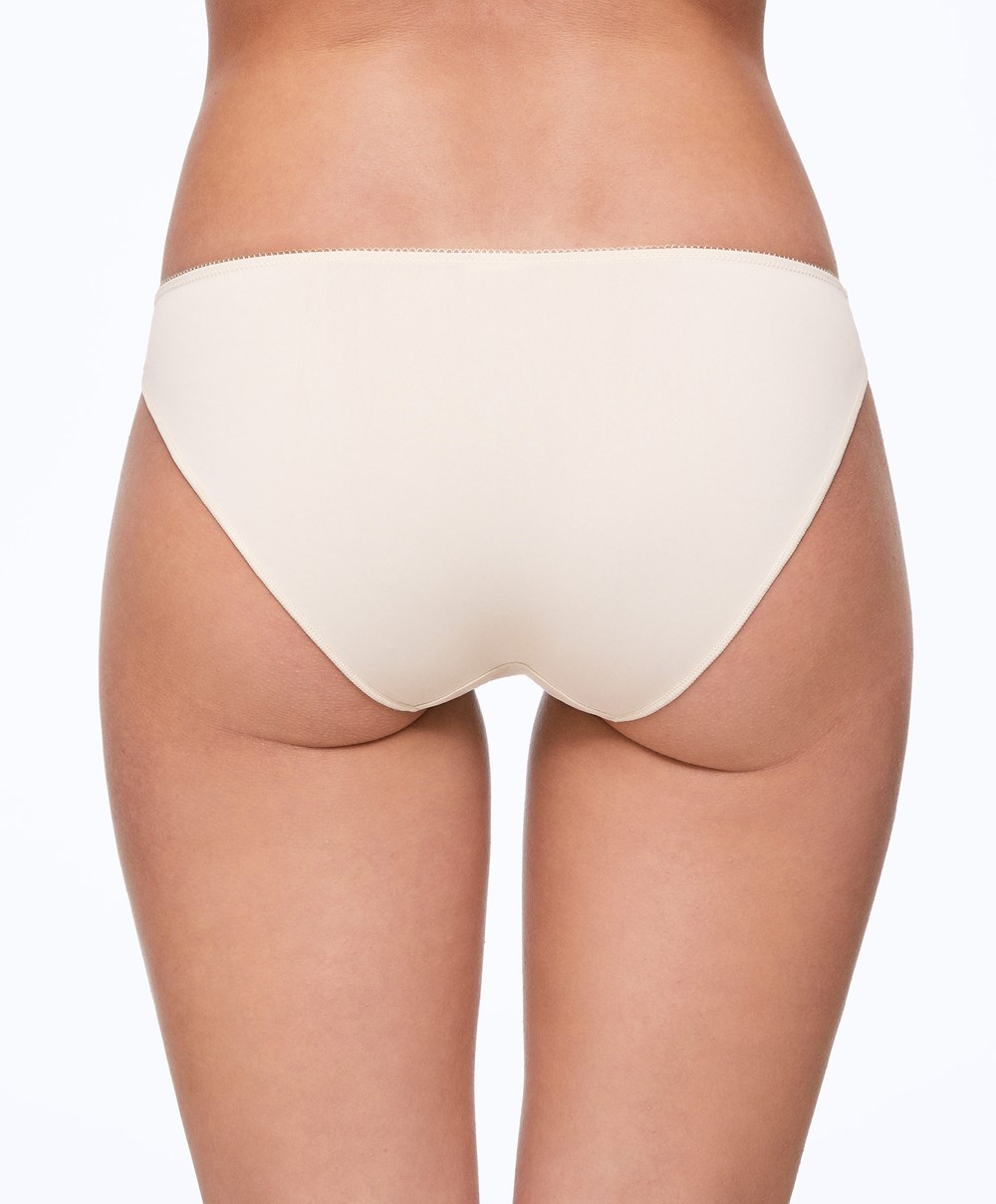 Oysho 7 Polyamide Classic Briefs Zöld | NSDHOU-490