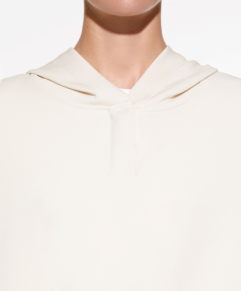 Oysho Adjustable Modal Sweatshirt Stone | ZQLFRM-214