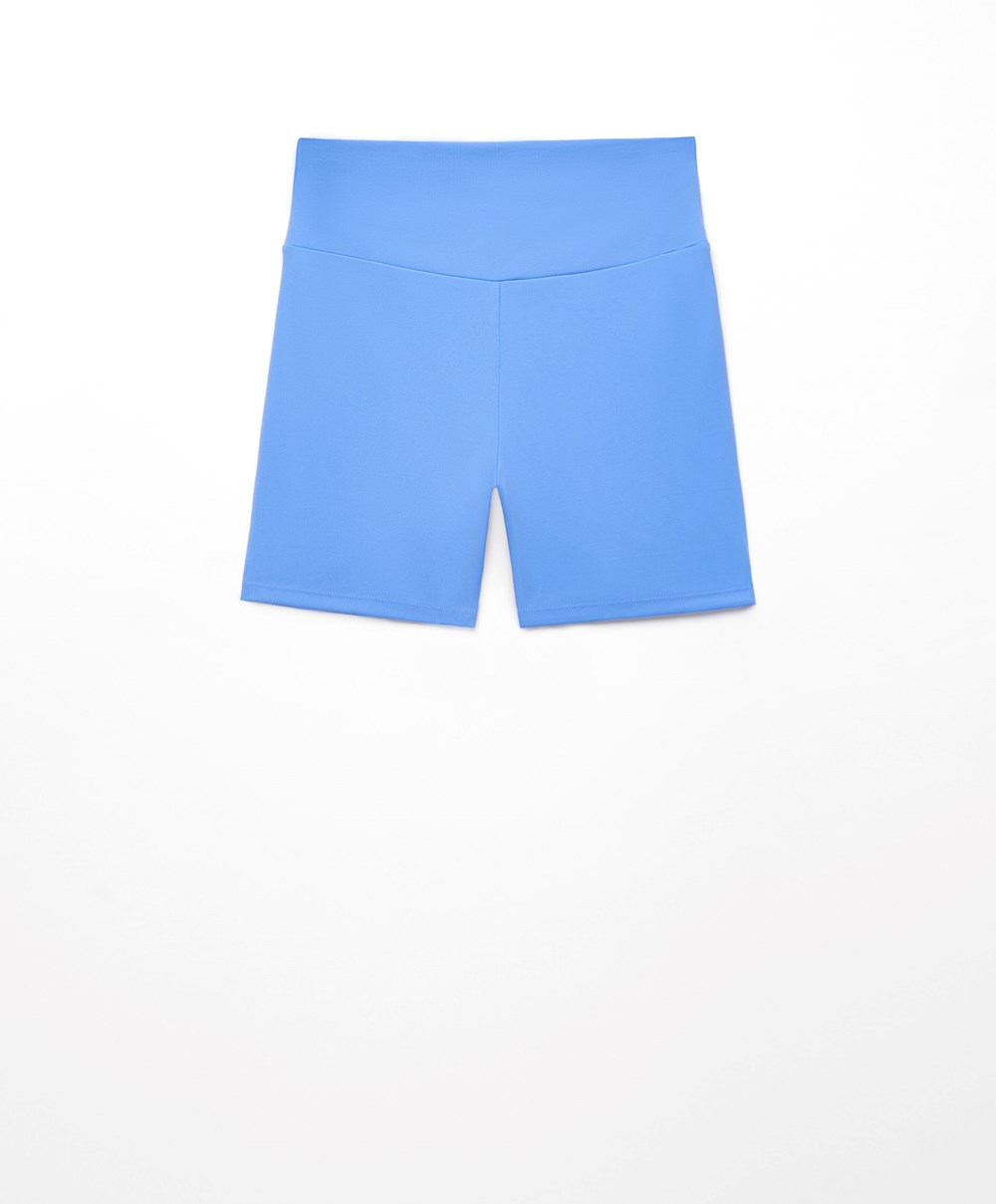 Oysho Comfortlux High-rise 10cm Hot Pants Levendula | ACJUMG-462