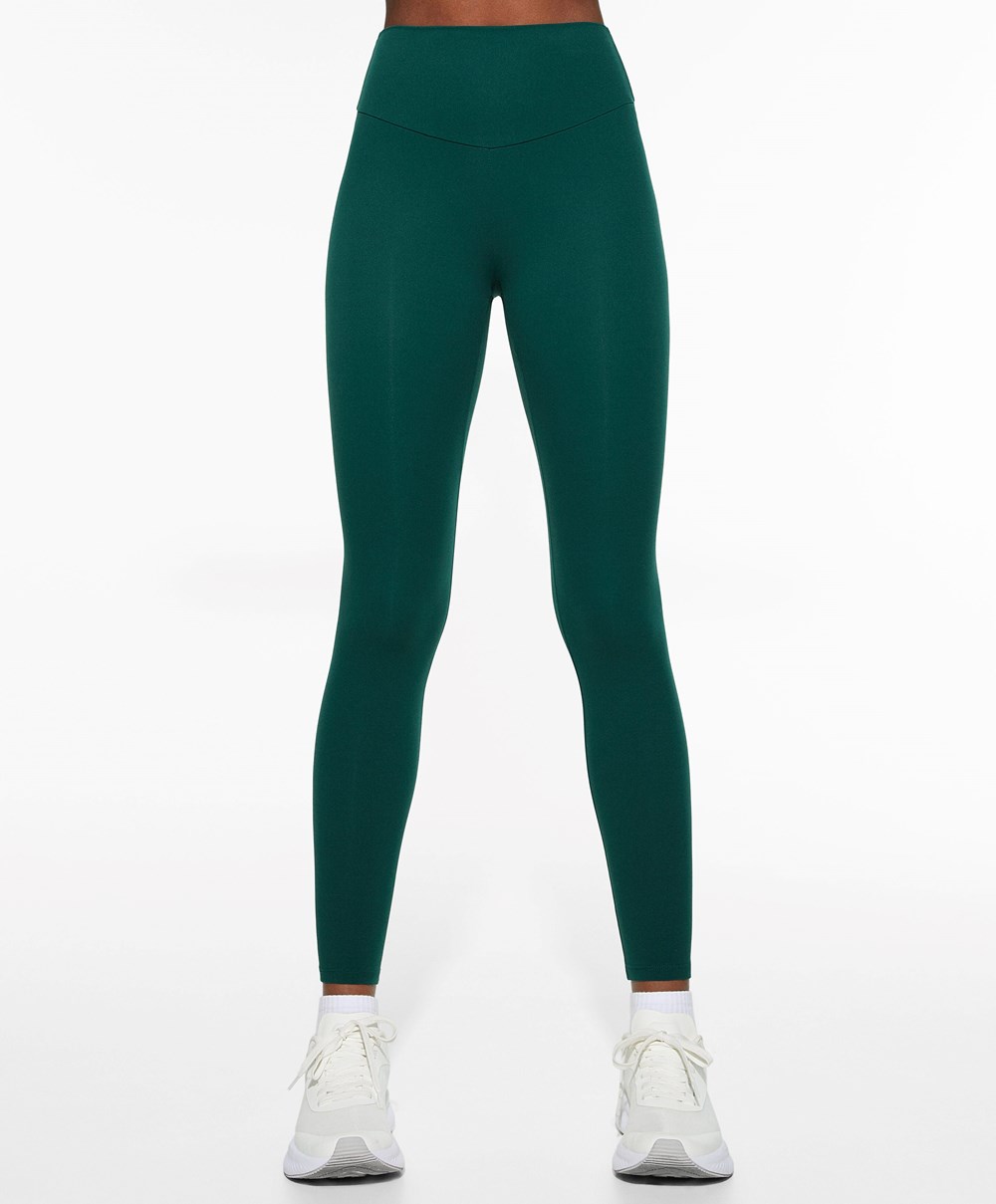 Oysho Comfortlux High-rise Ankle-length Leggings Bottle | YQWPDU-370