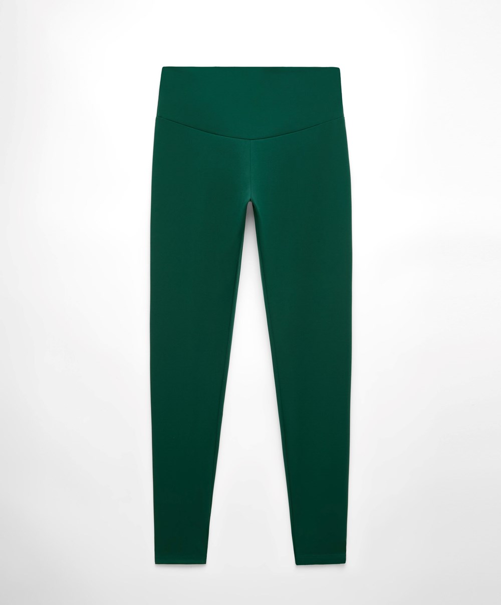 Oysho Comfortlux High-rise Ankle-length Leggings Bottle | YQWPDU-370