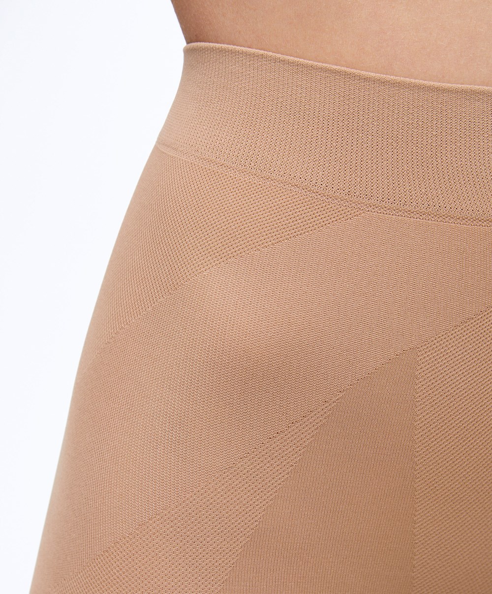 Oysho Compressive 8 Denier Tights Bézs | GZLBFC-314