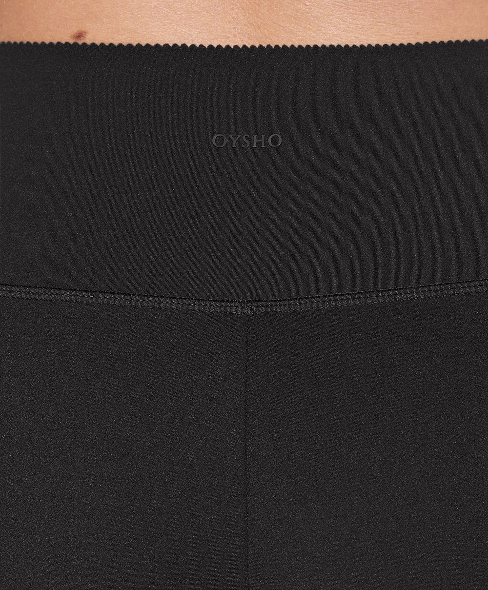 Oysho Compressive Joggers Fekete | SMYGHN-956