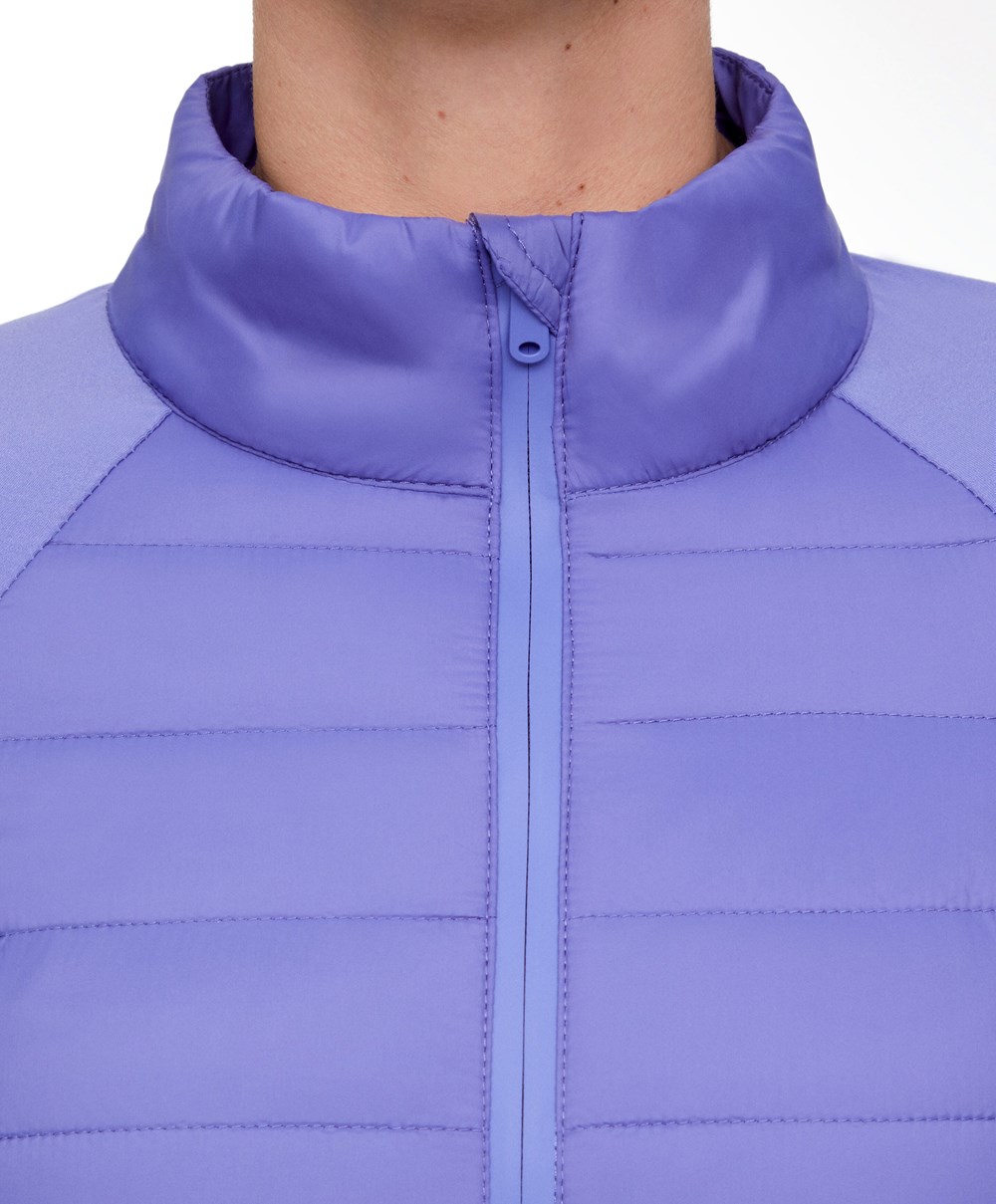 Oysho Fellex® Aerogel Párnázott Futó Jacket Sötét | AXRCID-081