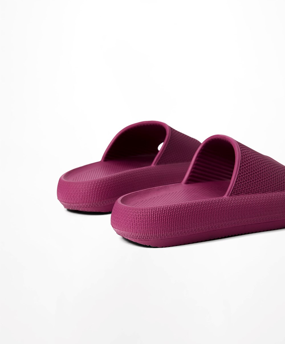 Oysho Flatform Sandals Lila | TJXMES-430