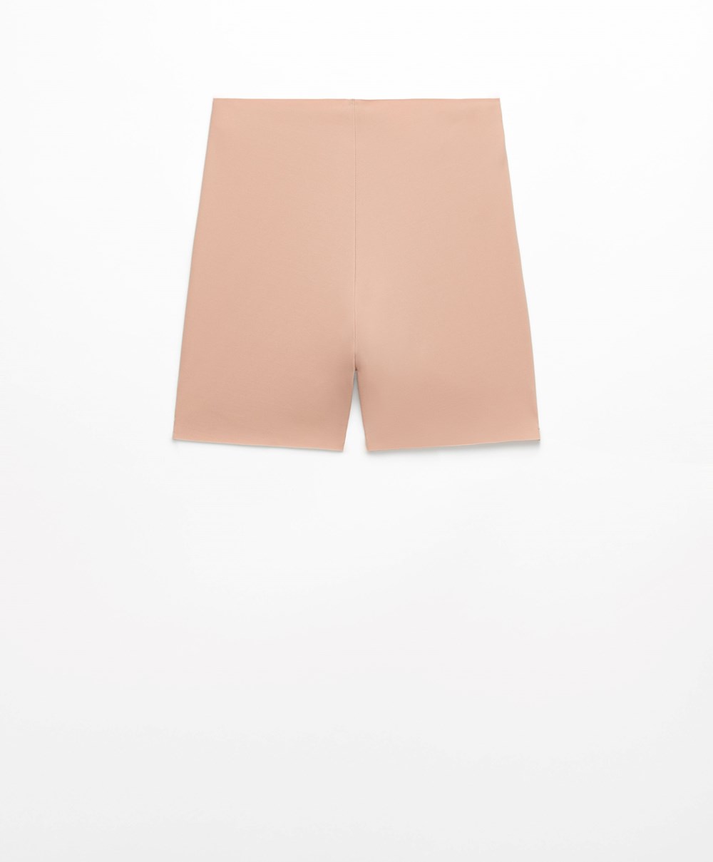 Oysho Invisible Laser-cut Hot Pants Bézs | VPDJYH-549