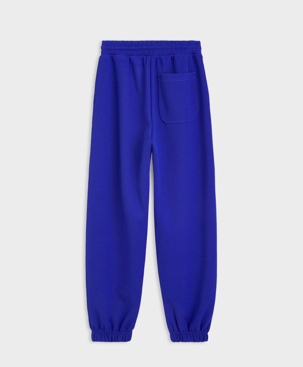 Oysho Joggers With Interlock Detail Kék | SCWBNY-043