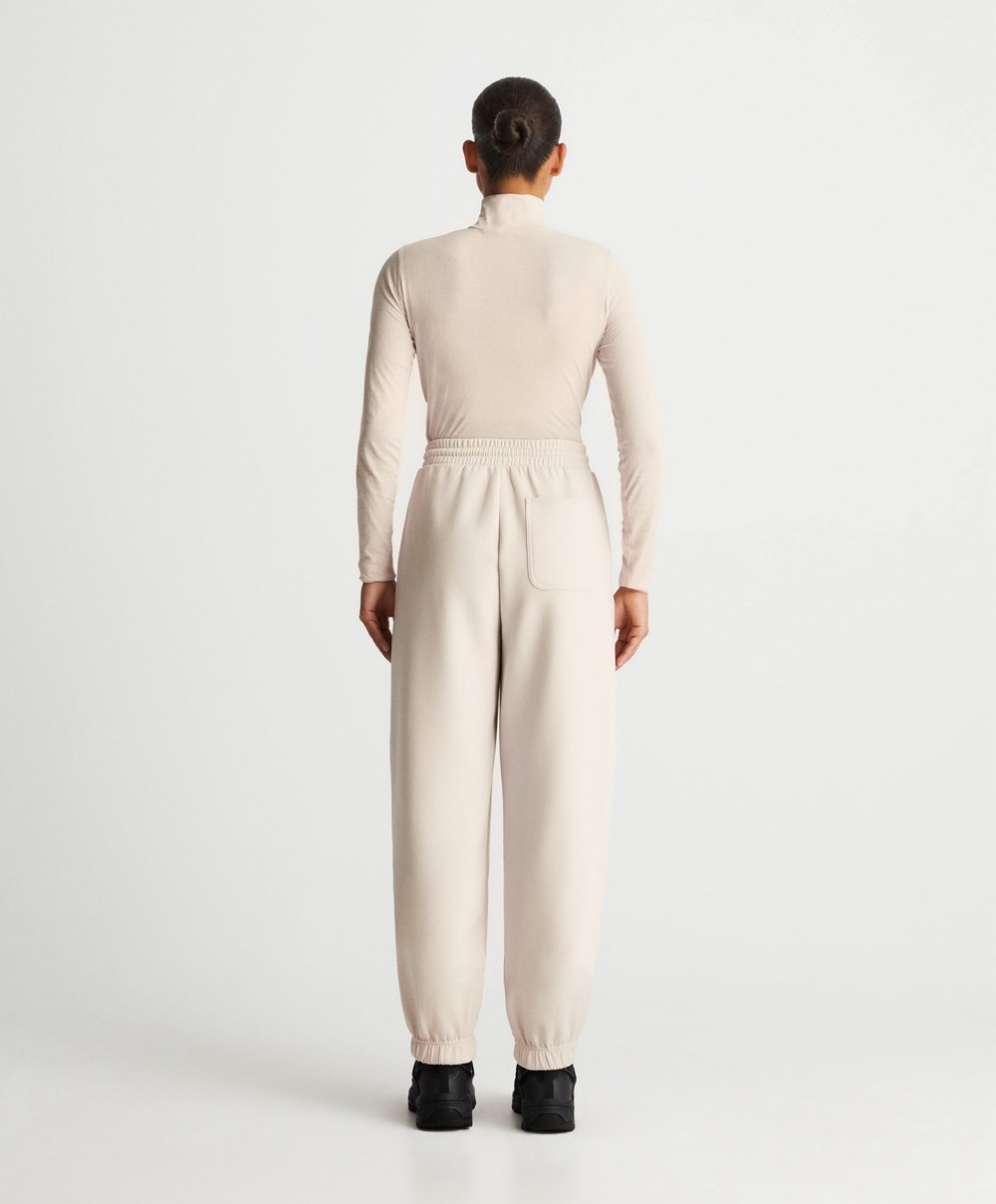 Oysho Joggers With Interlock Detail Stone | PUAOKQ-172