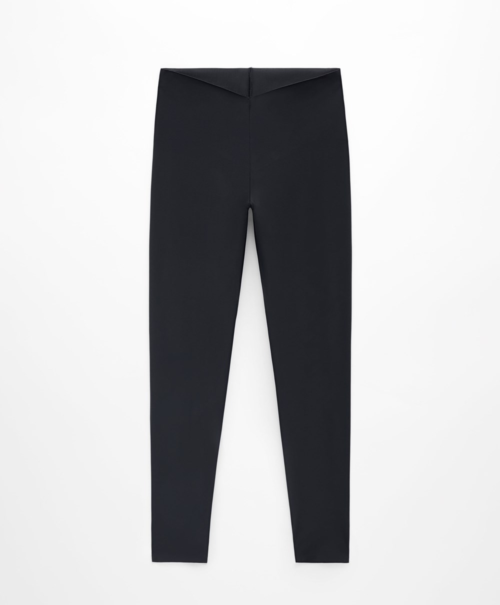 Oysho Light Touch 65cm Ankle-length Leggings Fekete | TRSQCF-973