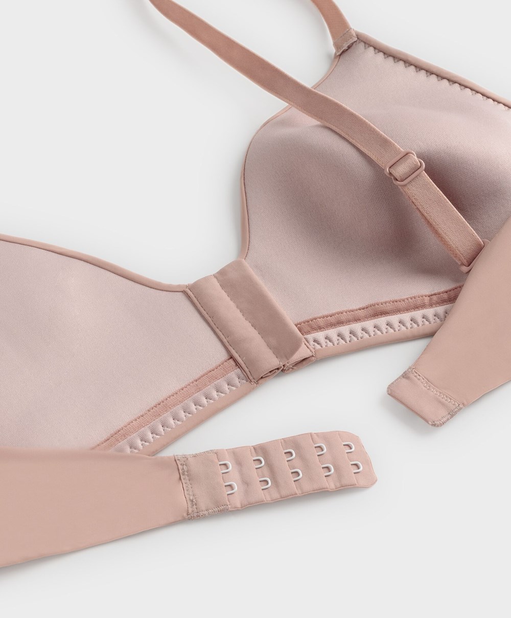 Oysho Lola Bra With Left Cup Rózsaszín | XLJRVF-987