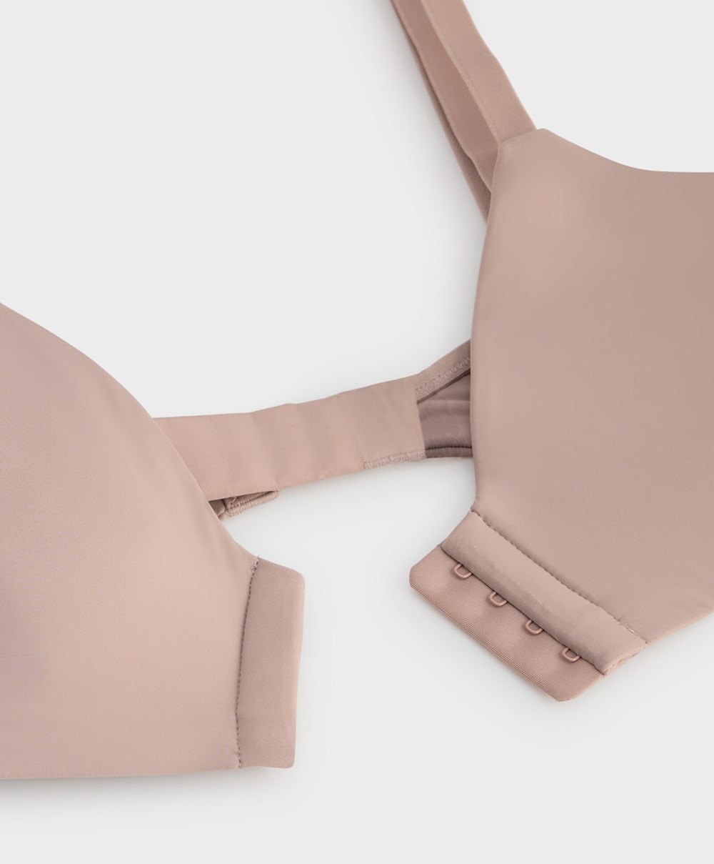 Oysho Lola Bra With Right Cup Rózsaszín | XNOCRU-296