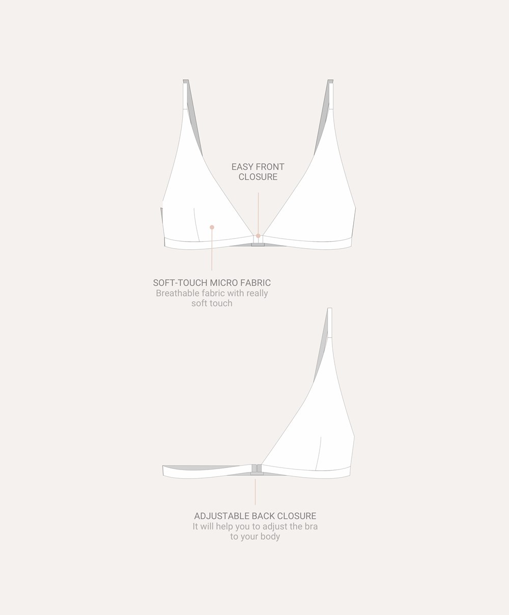 Oysho Lola Multiway Bra With Left Cup Fekete | CDWUAT-564