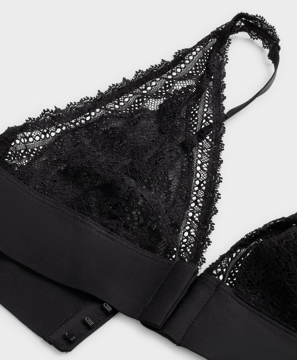 Oysho Lola Multiway Bra With Left Cup Fekete | XKDISN-143