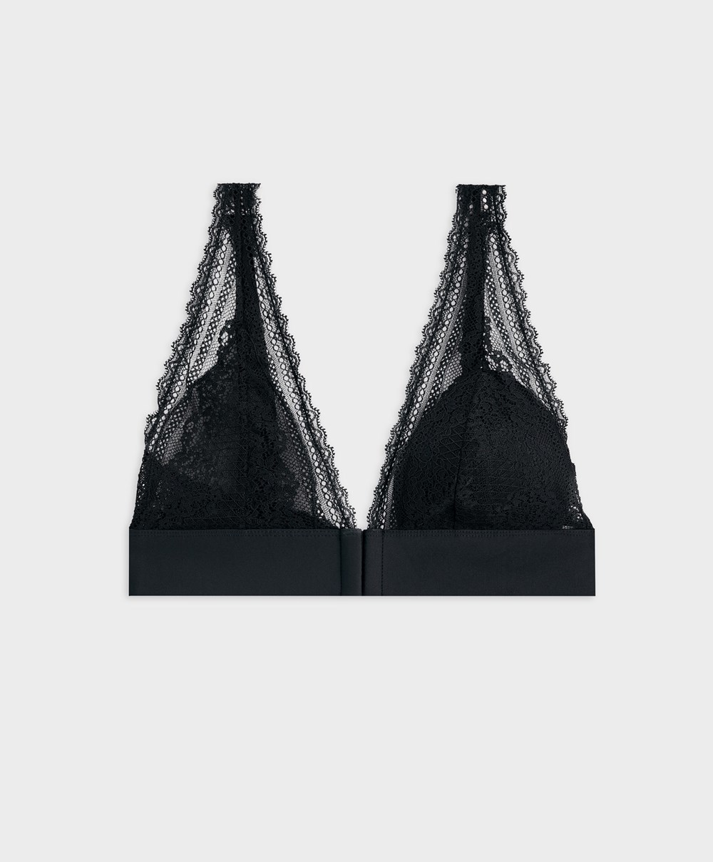 Oysho Lola Multiway Bra With Left Cup Fekete | XKDISN-143