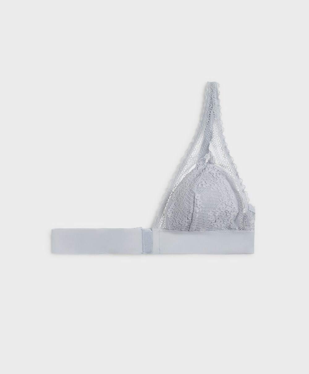 Oysho Lola Multiway Bra With Left Cup Kék | OARBPU-350