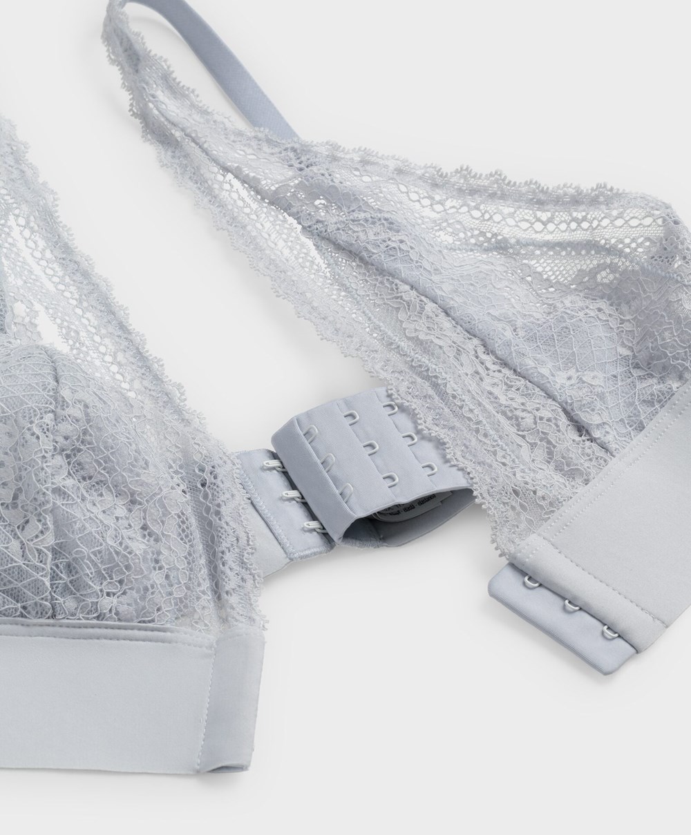 Oysho Lola Multiway Bra With Left Cup Kék | OARBPU-350