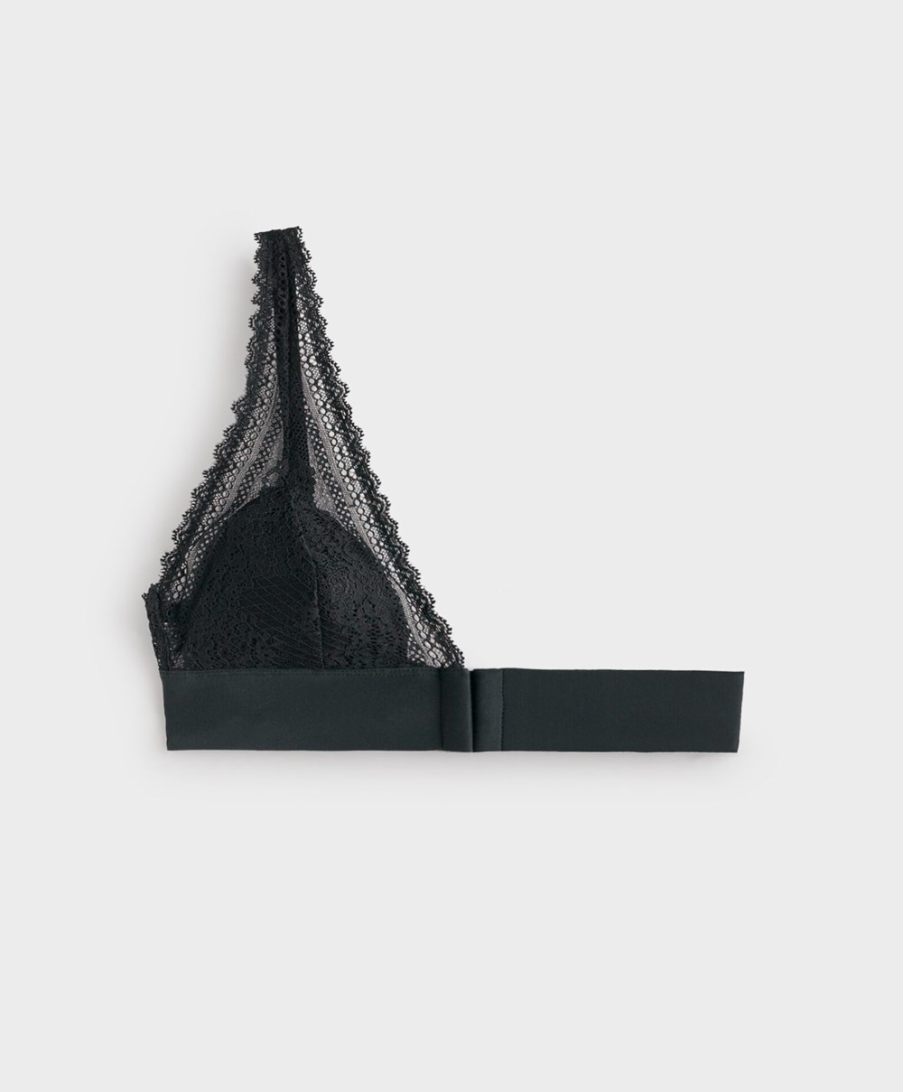 Oysho Lola Multiway Bra With Right Cup Fekete | DGLUFJ-391