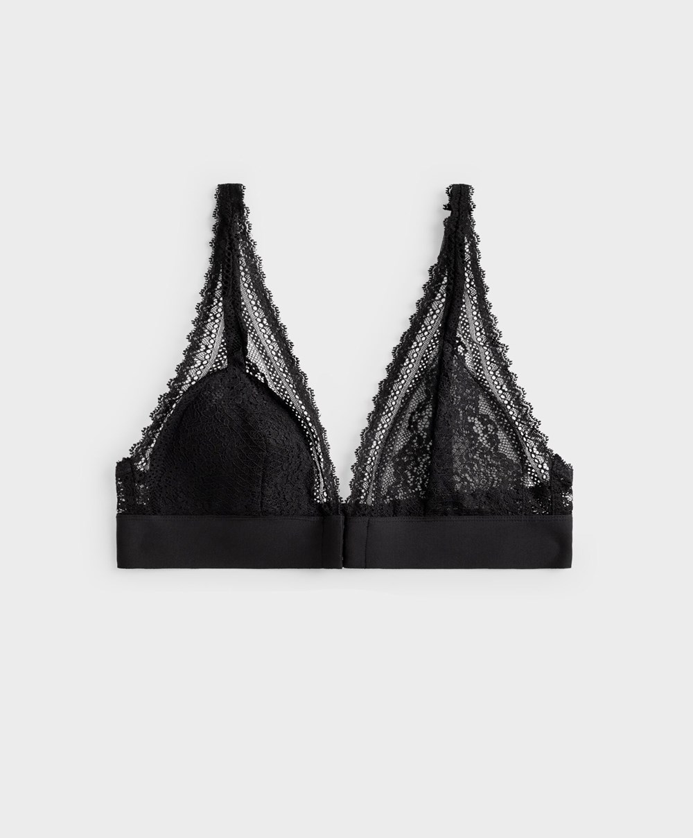 Oysho Lola Multiway Bra With Right Cup Fekete | DGLUFJ-391