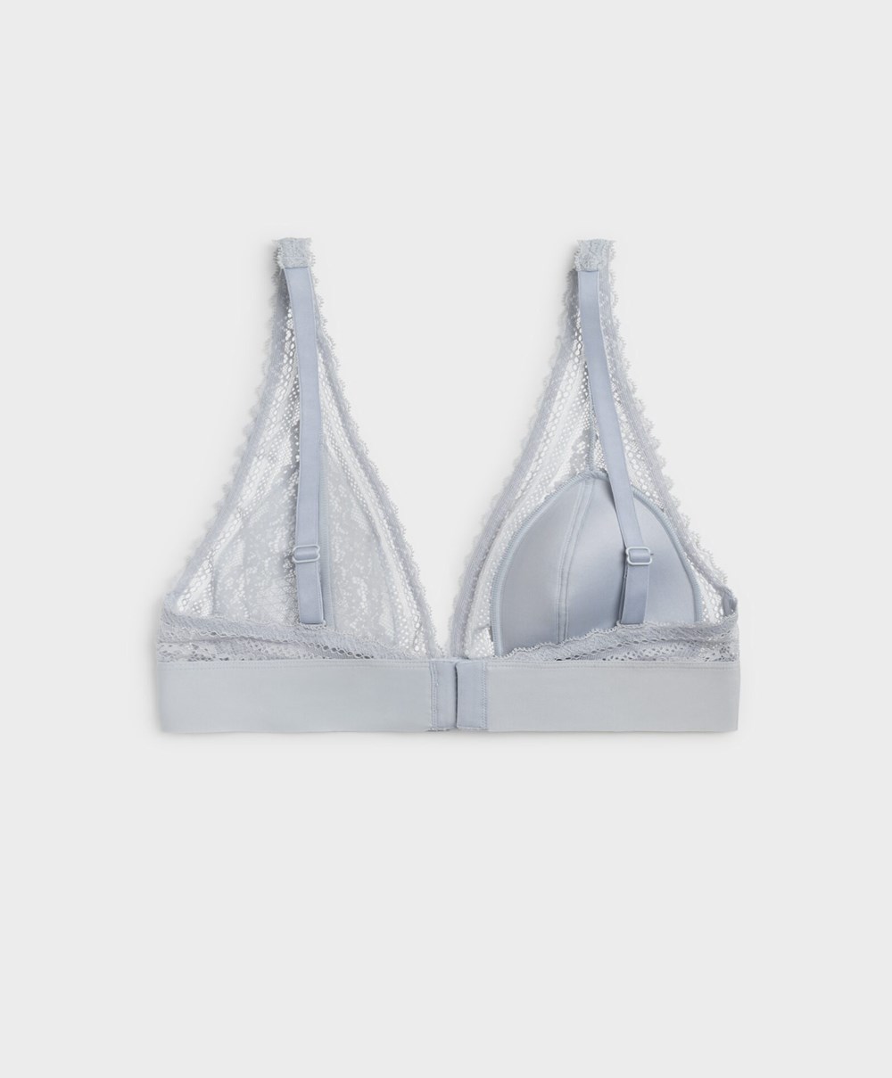 Oysho Lola Multiway Bra With Right Cup Kék | NKOLYX-315