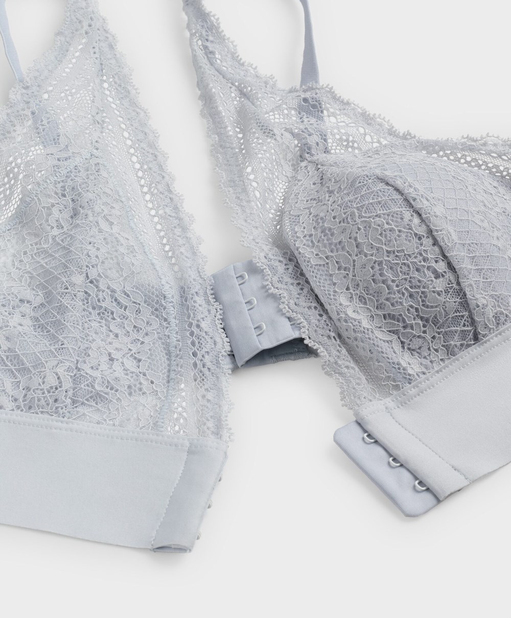 Oysho Lola Multiway Bra With Right Cup Kék | NKOLYX-315