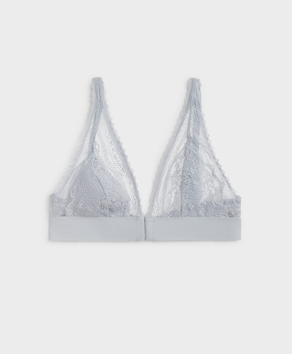 Oysho Lola Multiway Bra With Right Cup Kék | NKOLYX-315