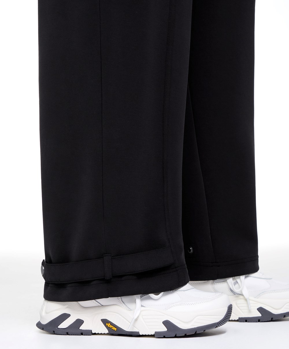 Oysho Modal Cargo Trousers Fekete | DXZAUH-594