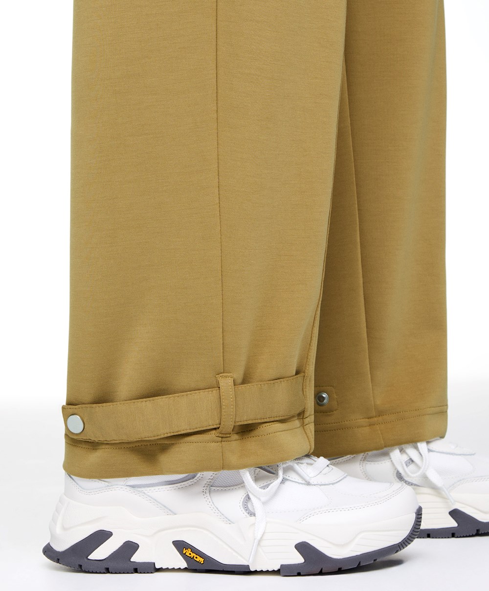 Oysho Modal Cargo Trousers Olivazöld | CTXHQP-492