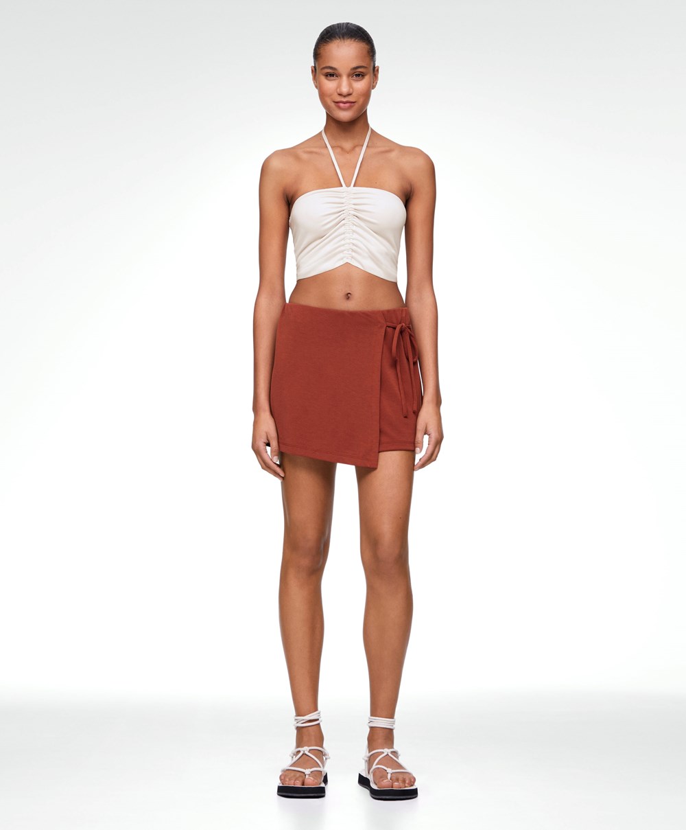 Oysho Modal Pántos Top Stone | FQEAVD-435