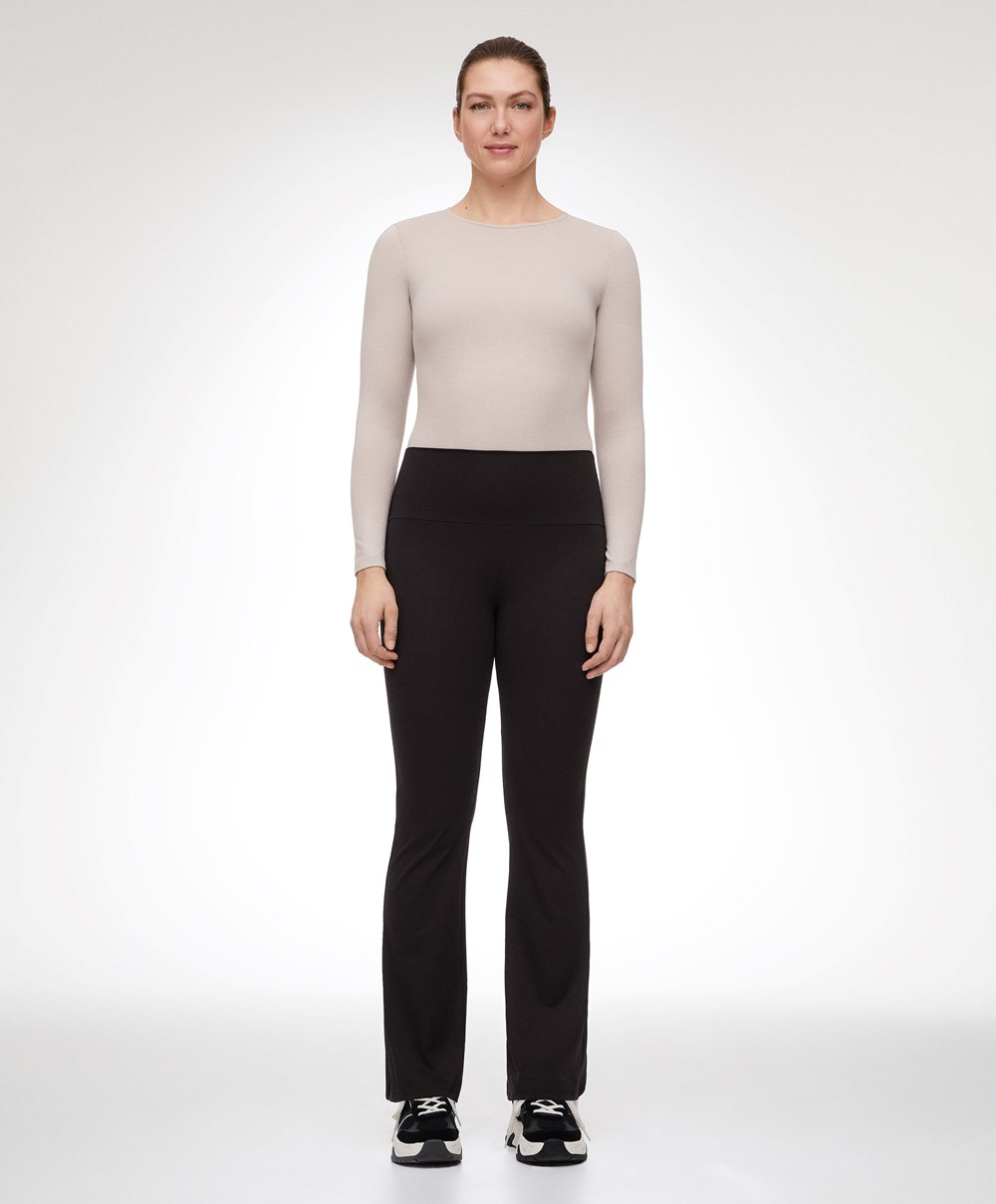 Oysho Outlast® Thermal Body Pale Taupe | XCVHNJ-459