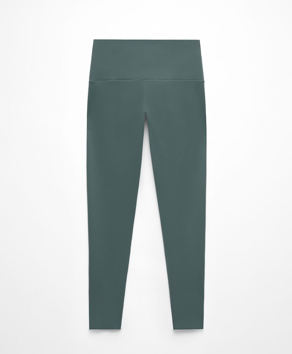 Oysho Perfect-adapt High-rise 65cm Ankle-length Leggings Mid Ocean | YTPRNC-315