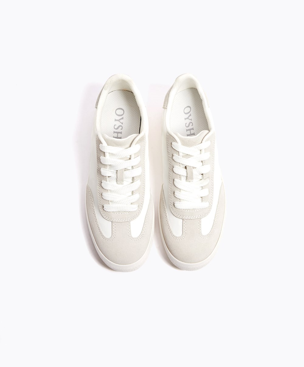 Oysho Pieces Trainers Fehér | XZWSHL-651