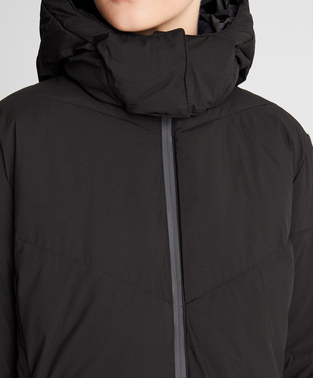 Oysho Primaloft® Coat Fekete | XDWULY-825