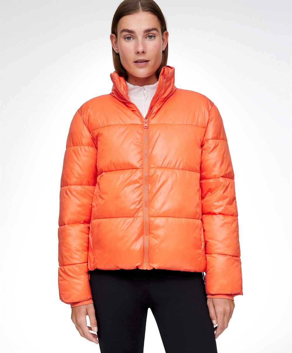 Oysho Primaloft® Jacket Burntorange | VZSJYG-180