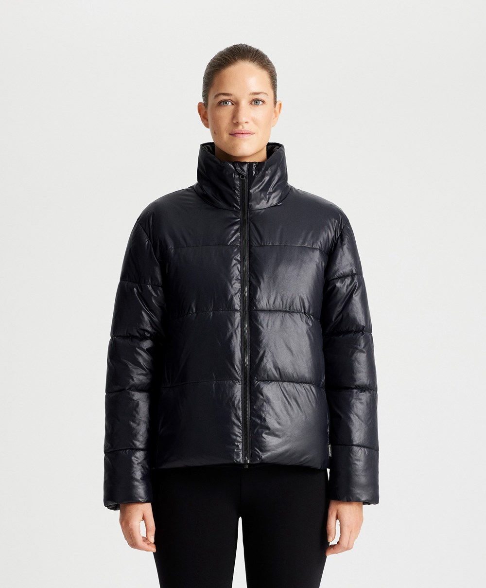 Oysho Primaloft® Jacket Fekete | TRHNKC-809