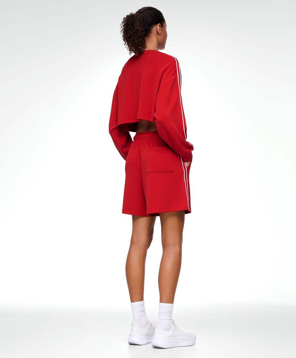 Oysho Red Modal Rövid Total Look Piros | DOTRPC-267