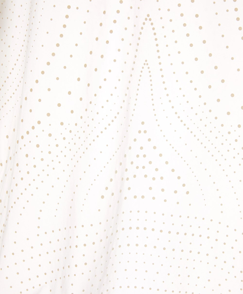 Oysho Semi-sheer Dotted Top Cream-white | ANWTMR-057